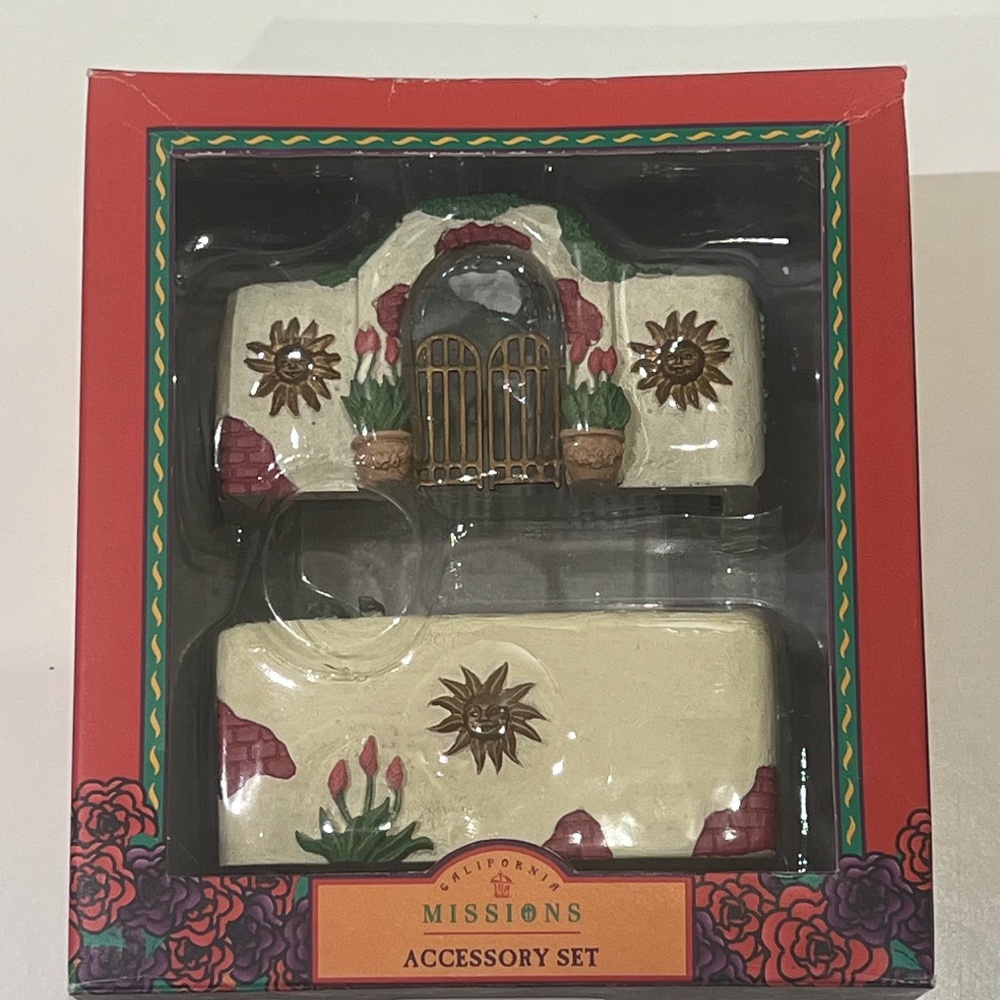 Mervyn's California Mission Accessory Set, Vintage
